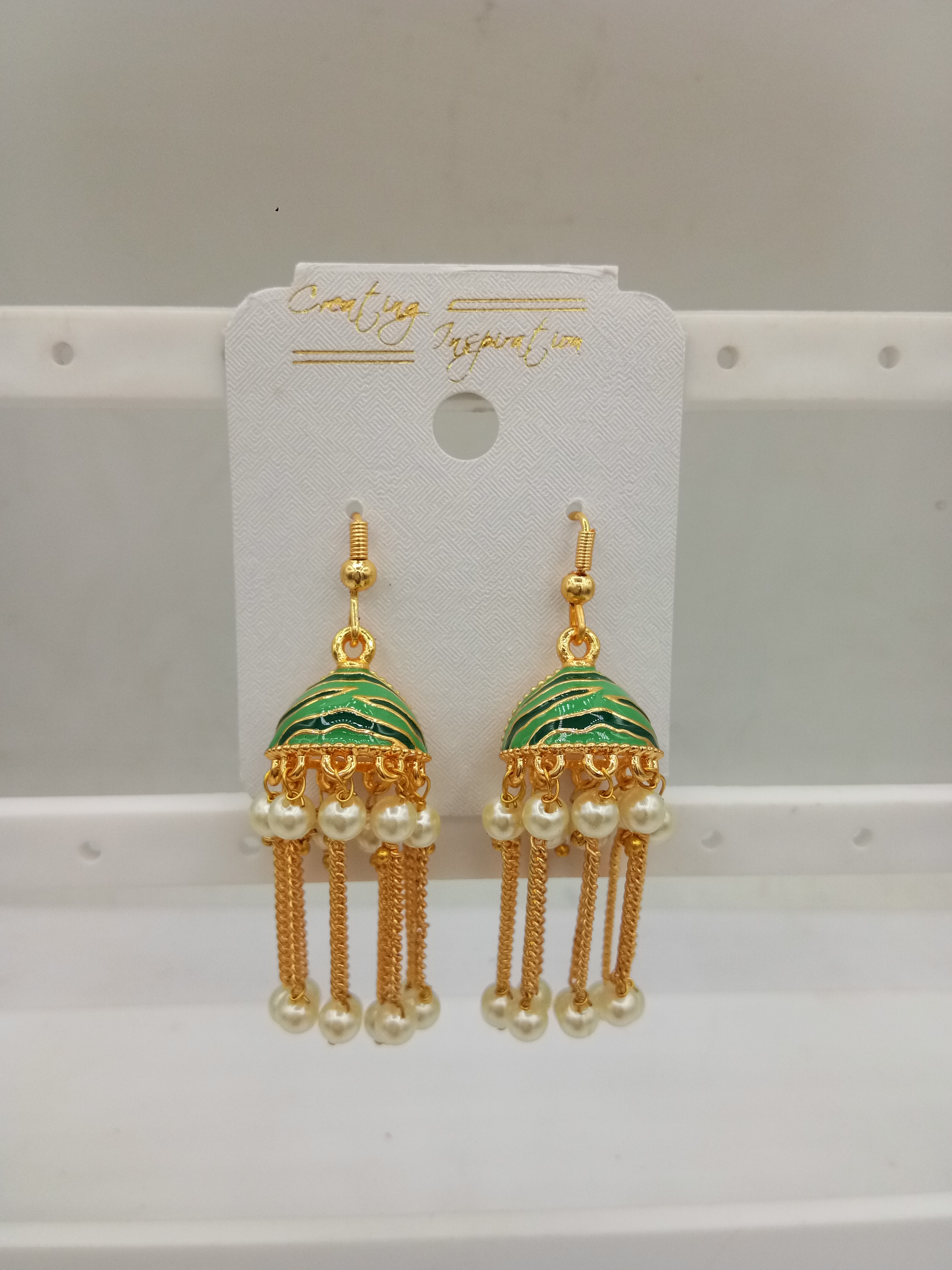 L.G AKDA CLR + CLR MEENA CHAIN JHUMKI - 524055