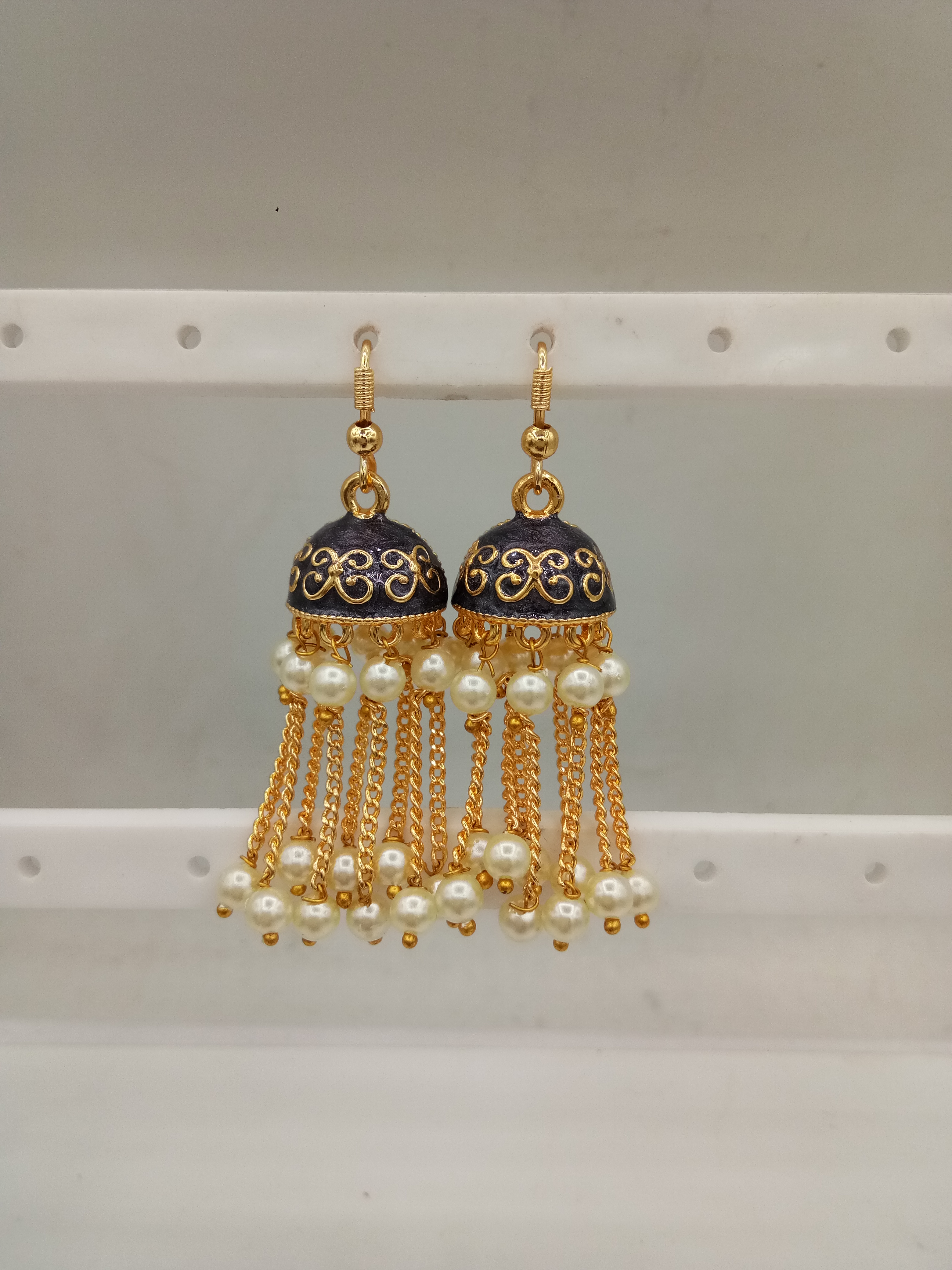 L.G AKDA CLR + CLR MEENA CHAIN JHUMKI - 522867