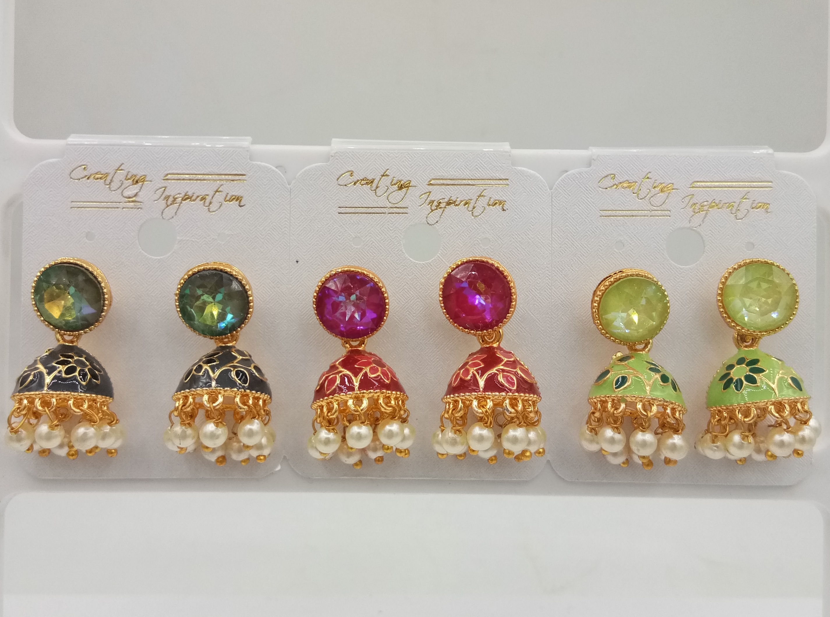 ROSE CMN + CLR ASSST 3 JODI JHUMKI - 524015