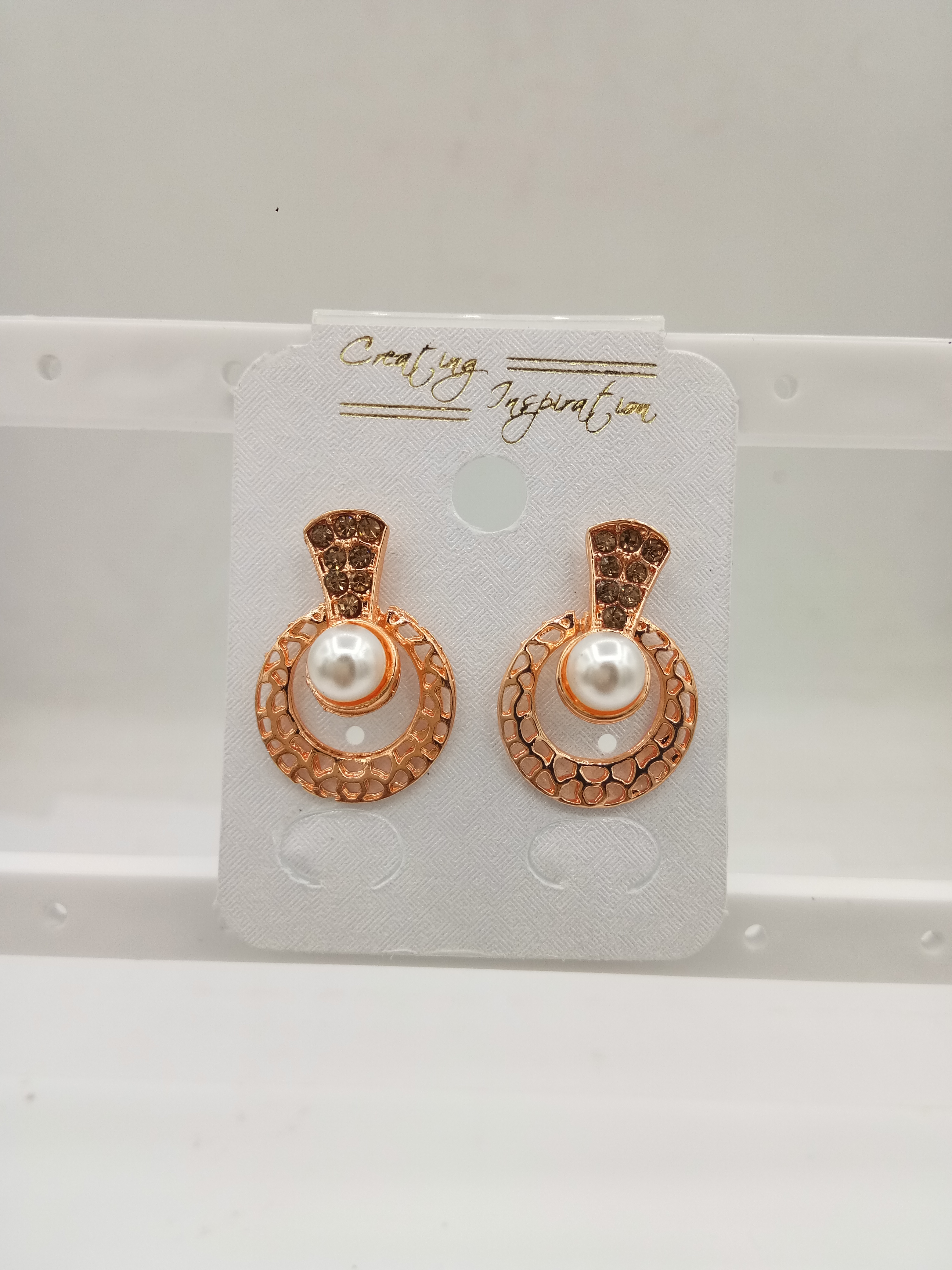 ROSE LCT STONE + WT MOTI TOPS - 111398