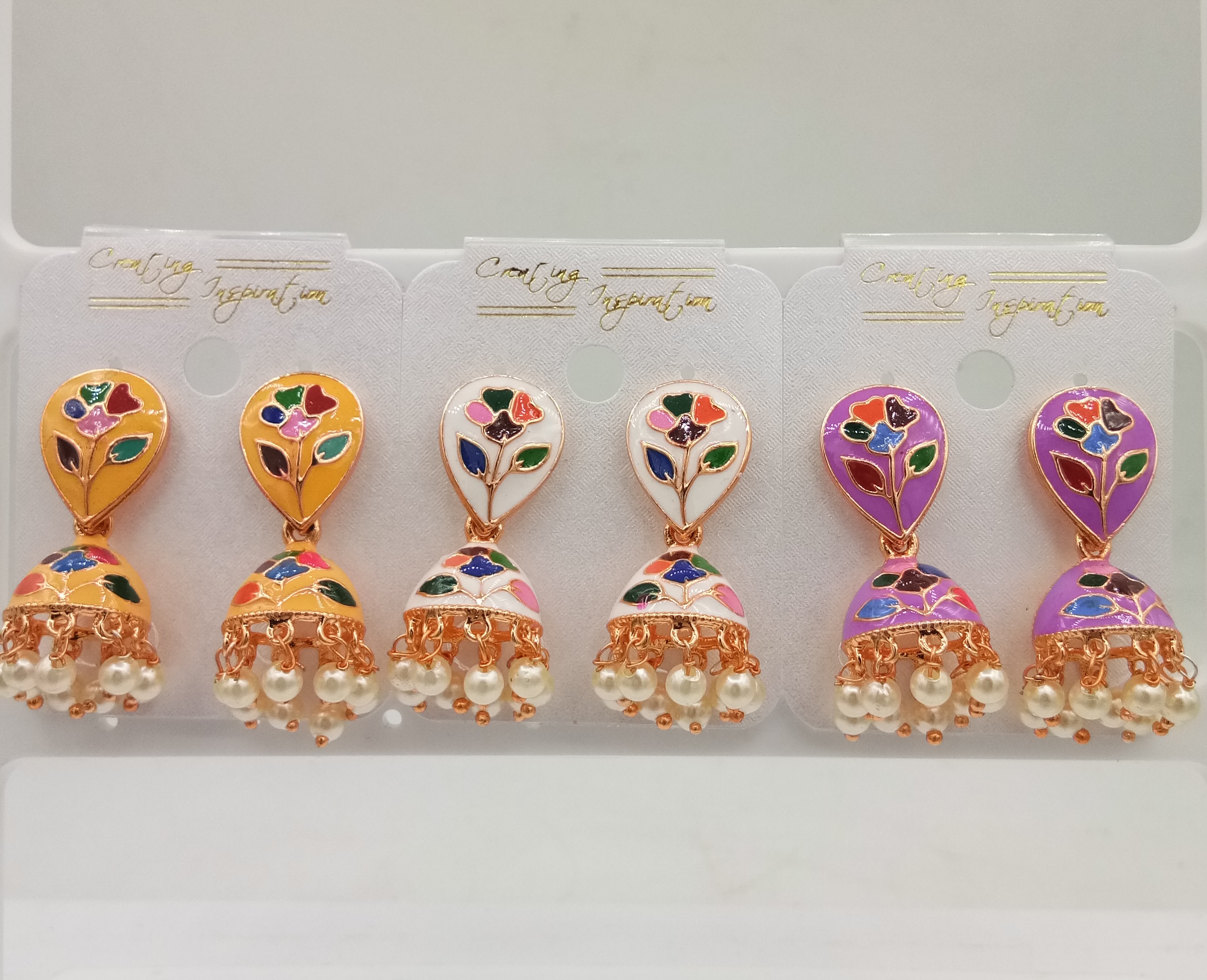 ROSE MULTI CMN 3 JODI JHUMKI - 523068