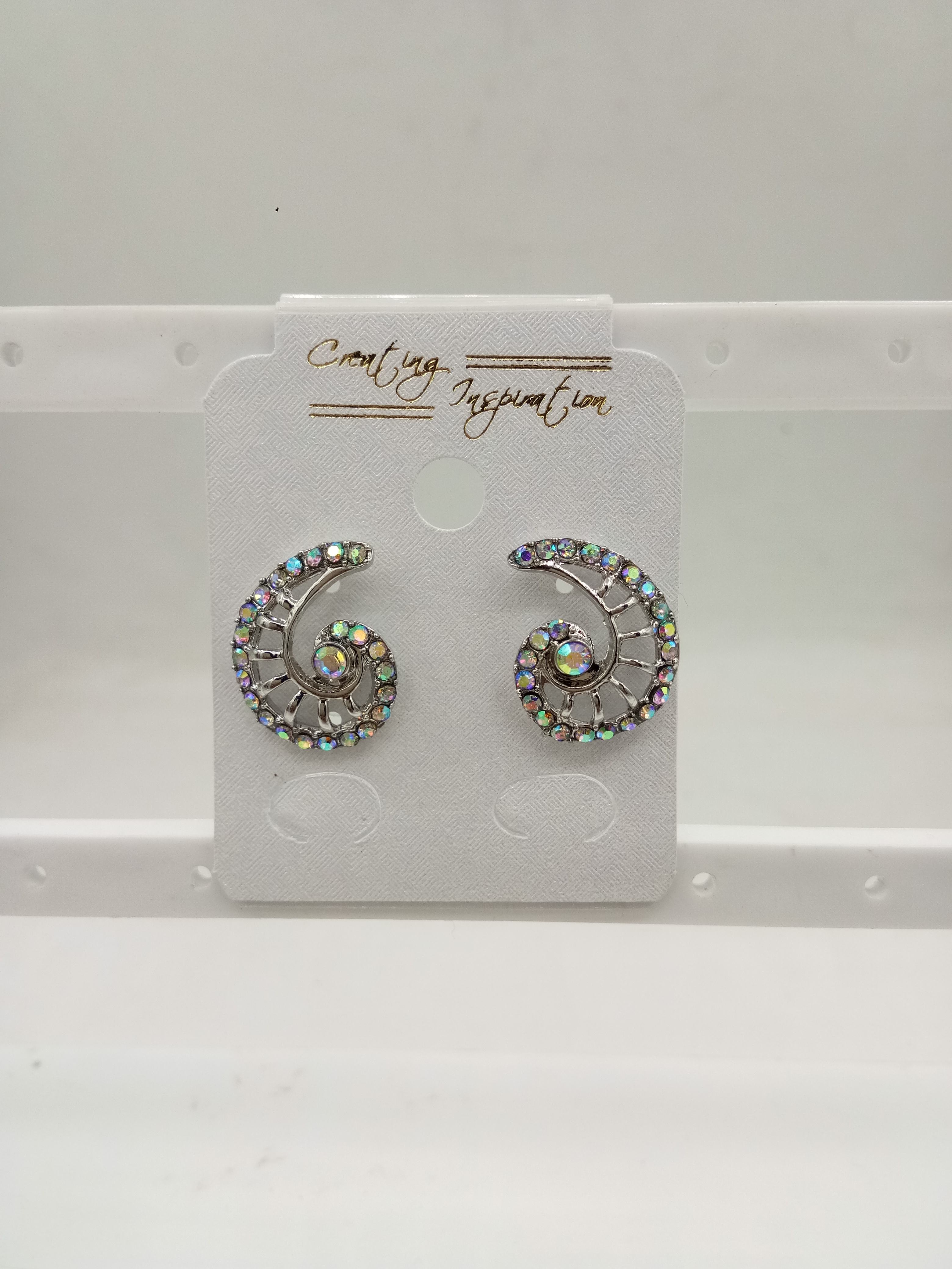 RODIUM RAINBOW STONE TOPS - 111427