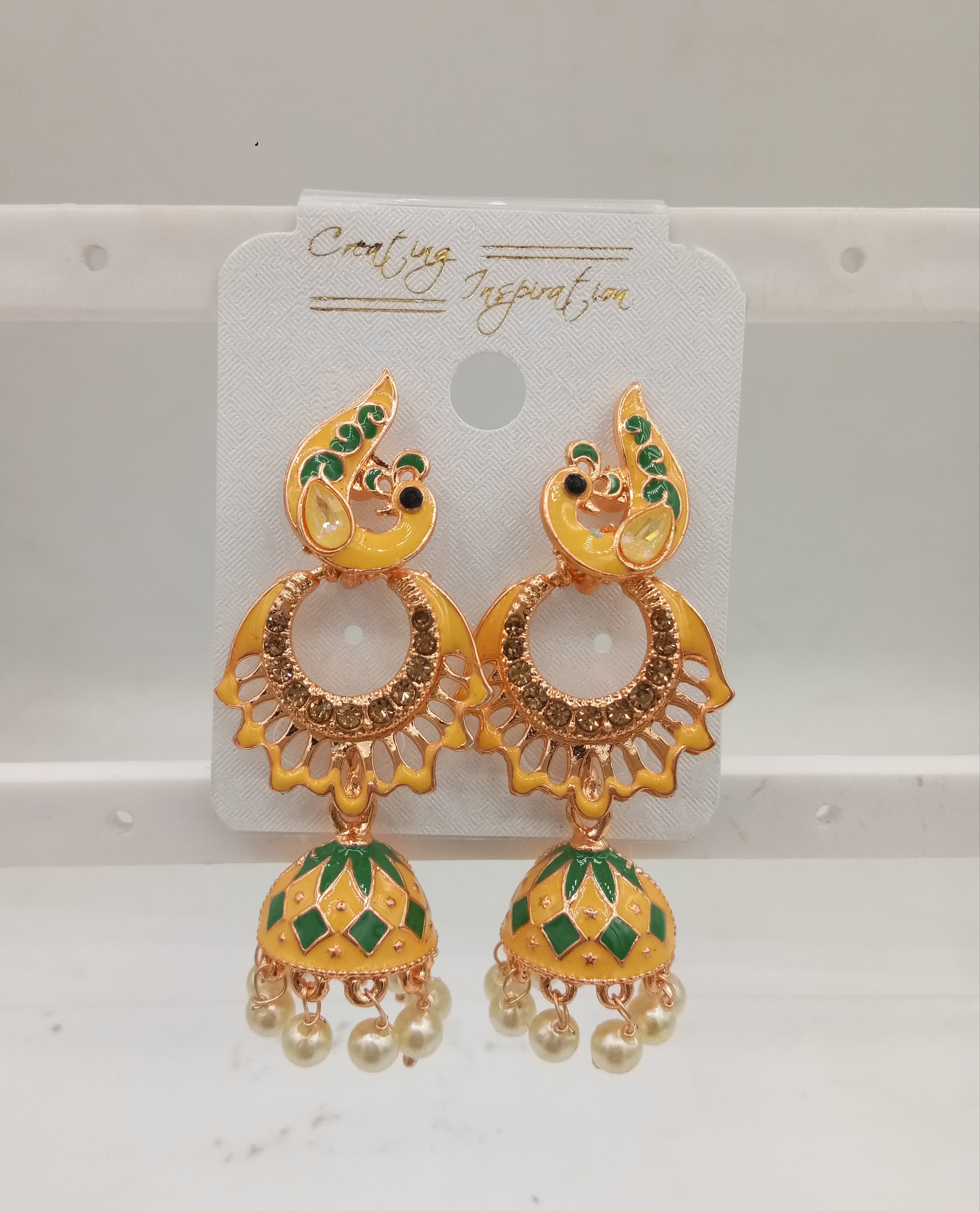 S RS ASVI CLR + CLR EARRINGS 521901