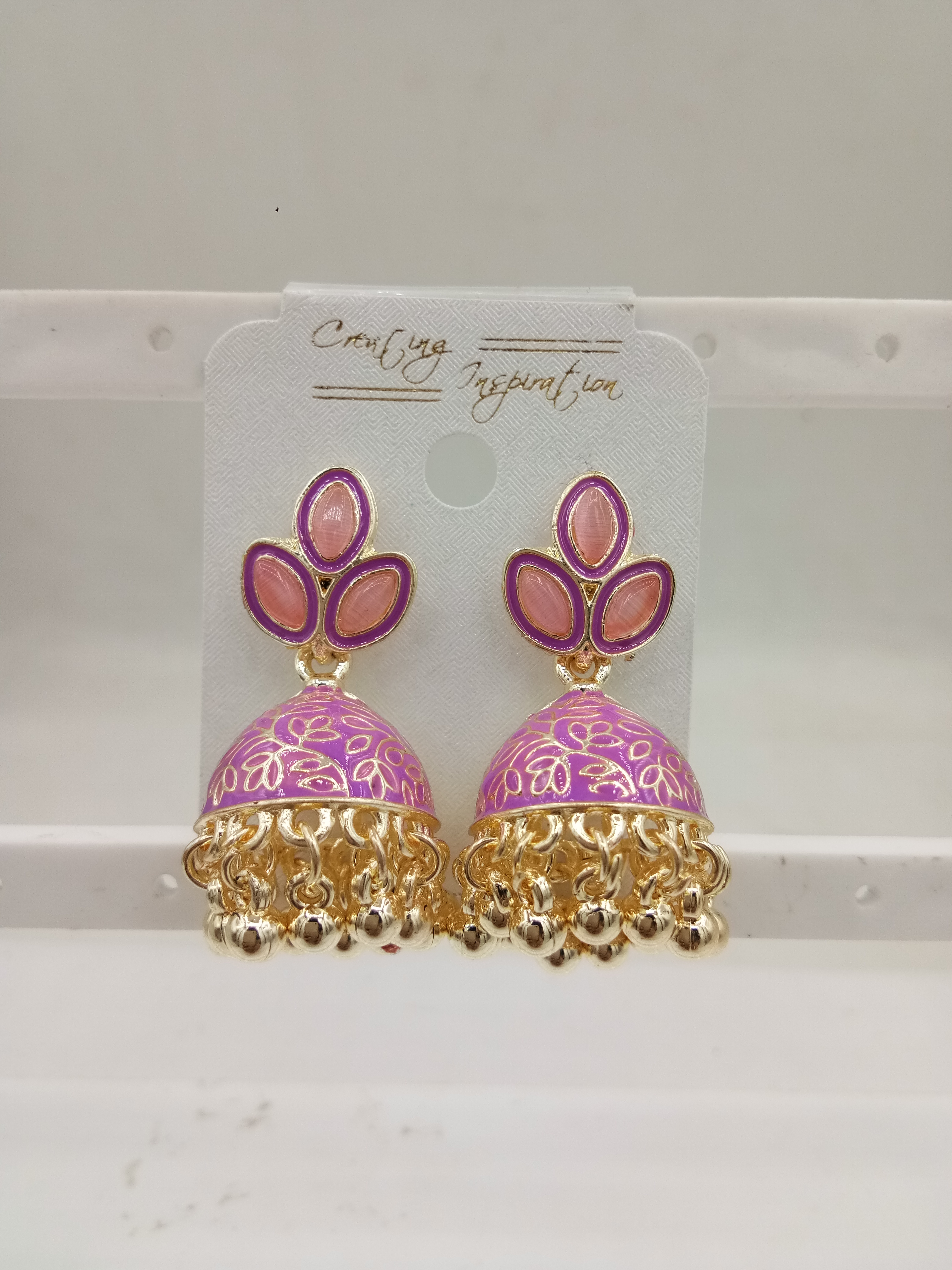 LIGHT LG CMN+ CLR MONALISA JHUMKI - 524417