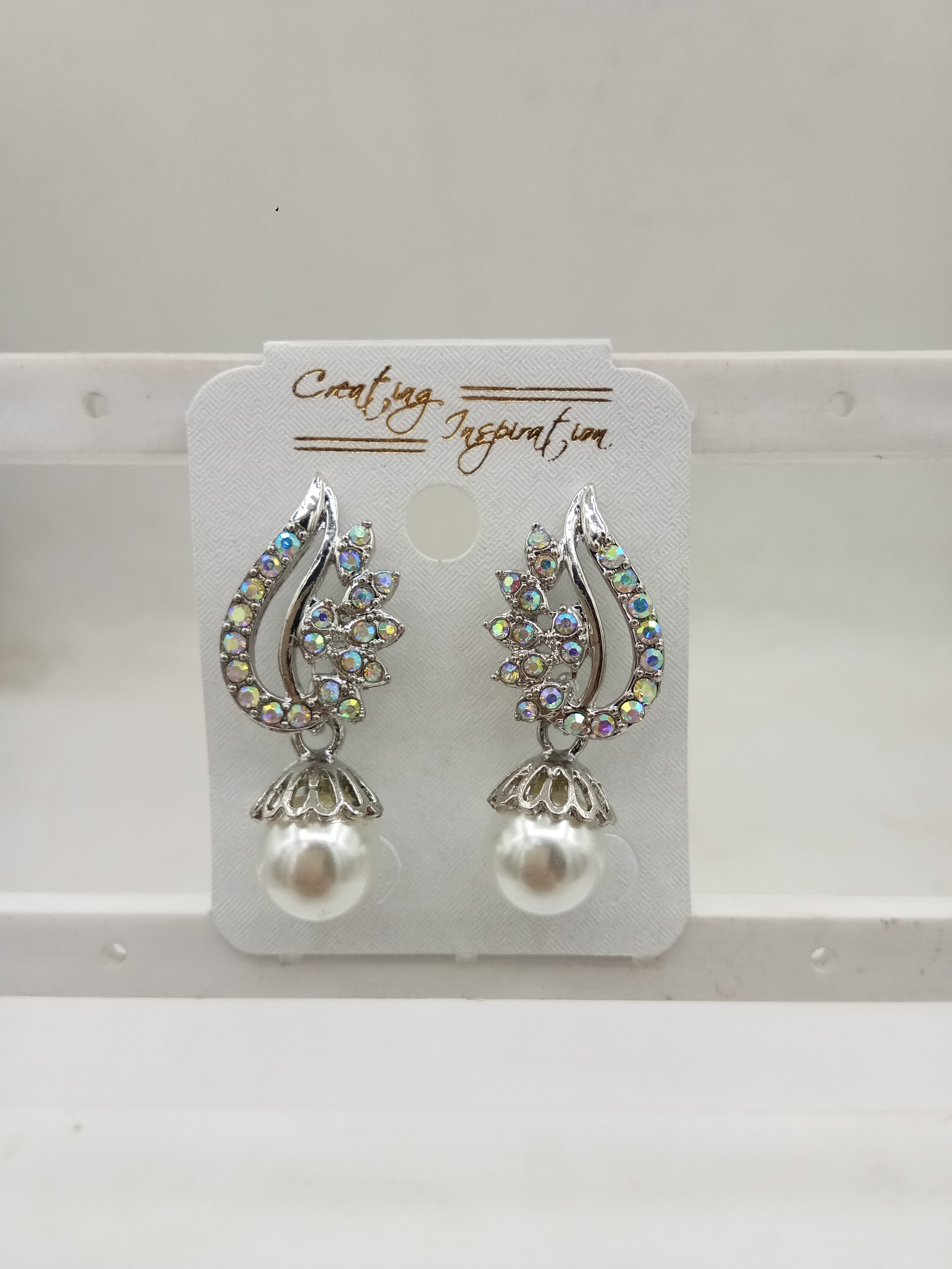 RODIUM RAINBOW STONE + WT MOTI TOPS - 1111478