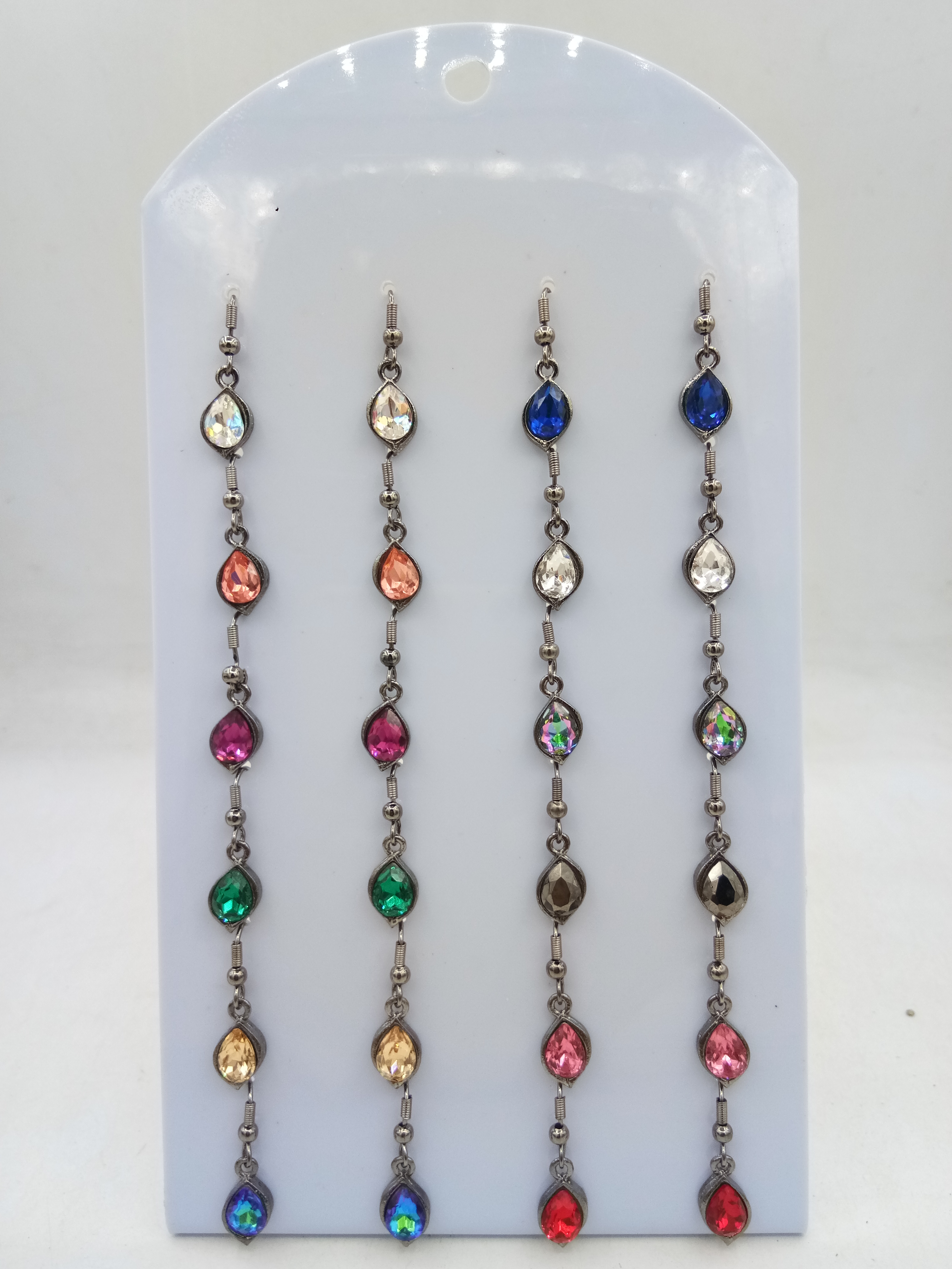 GUNMETAL RIVOLI 12 PAIR TRAY AKDA TOPS - 1111749