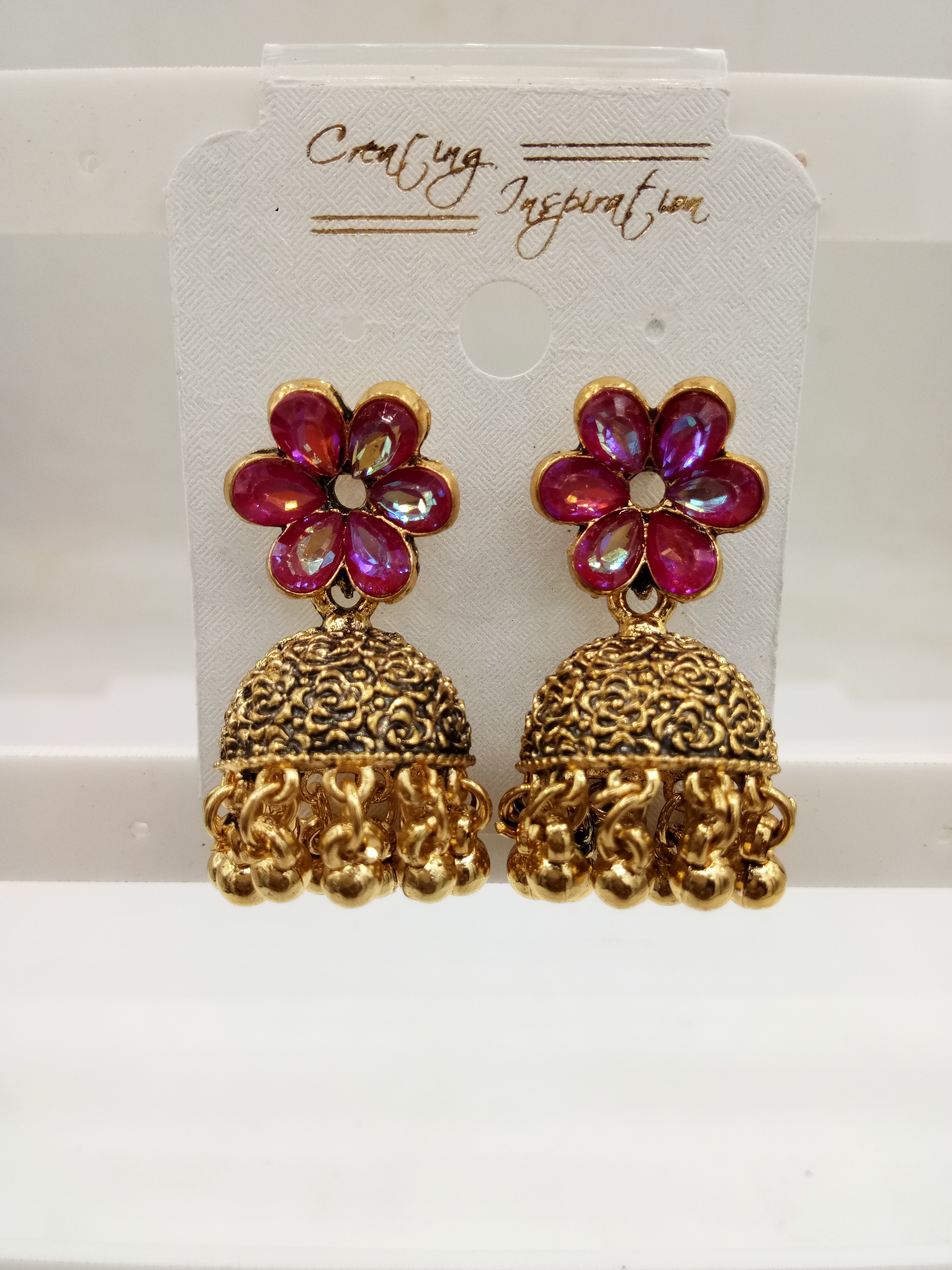 GERMAN GOLD ASSST BAJRI JHUMKI - 523936