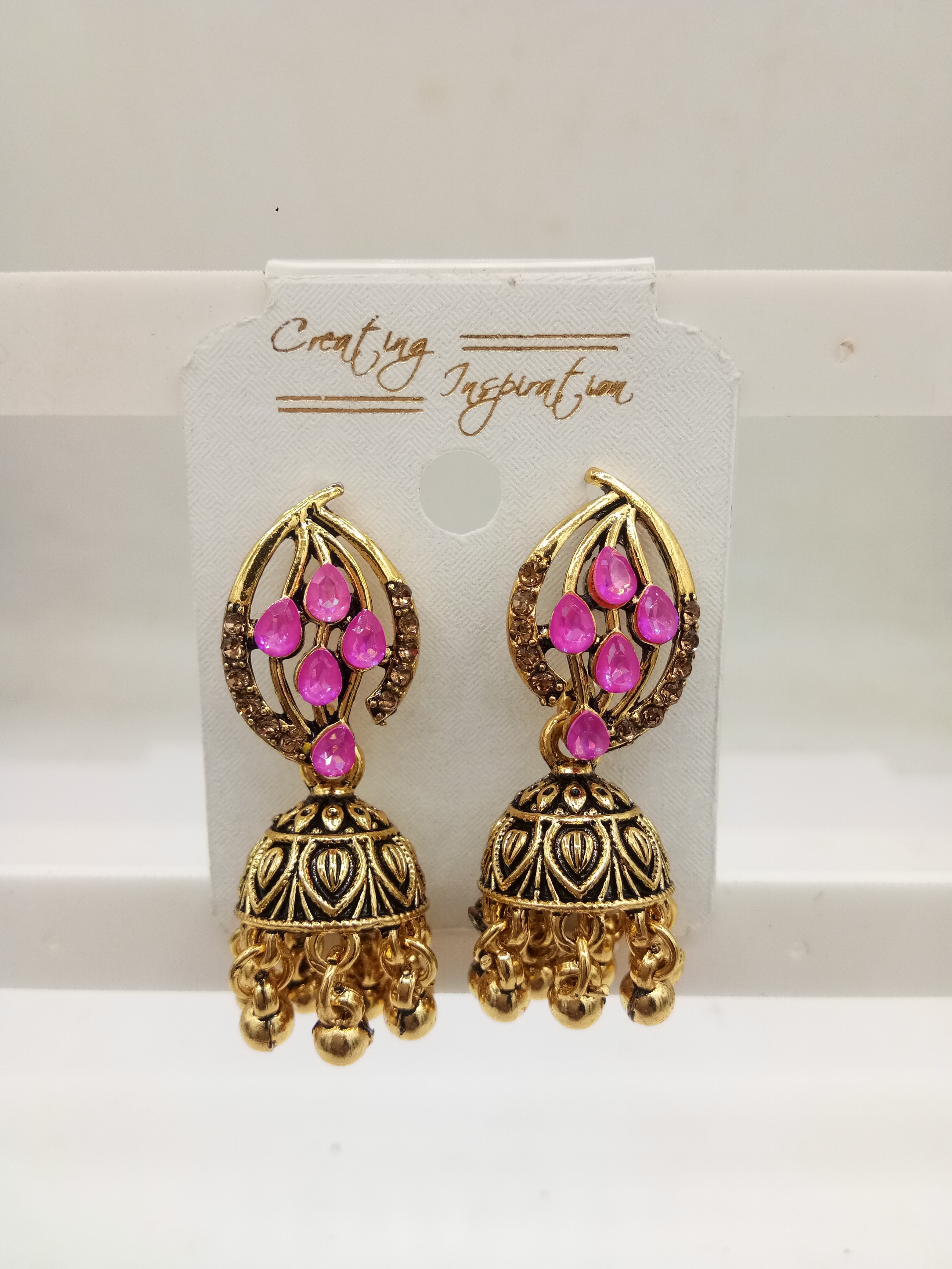 GERMAN GOLD ASSST BAJRI JHUMKI - 523380 