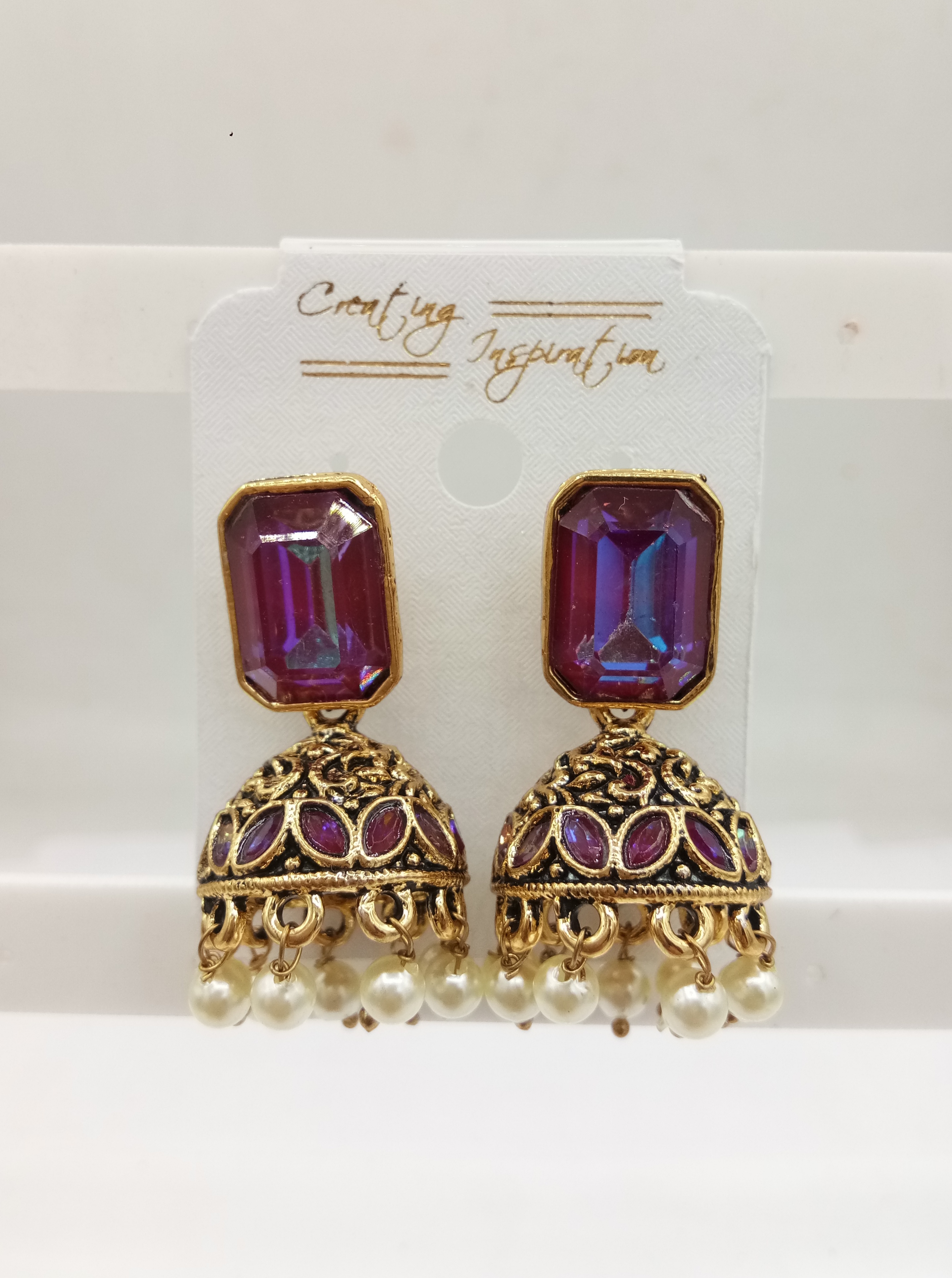 GERMAN GOLD ASSST MOTI JHUMKI - 524052