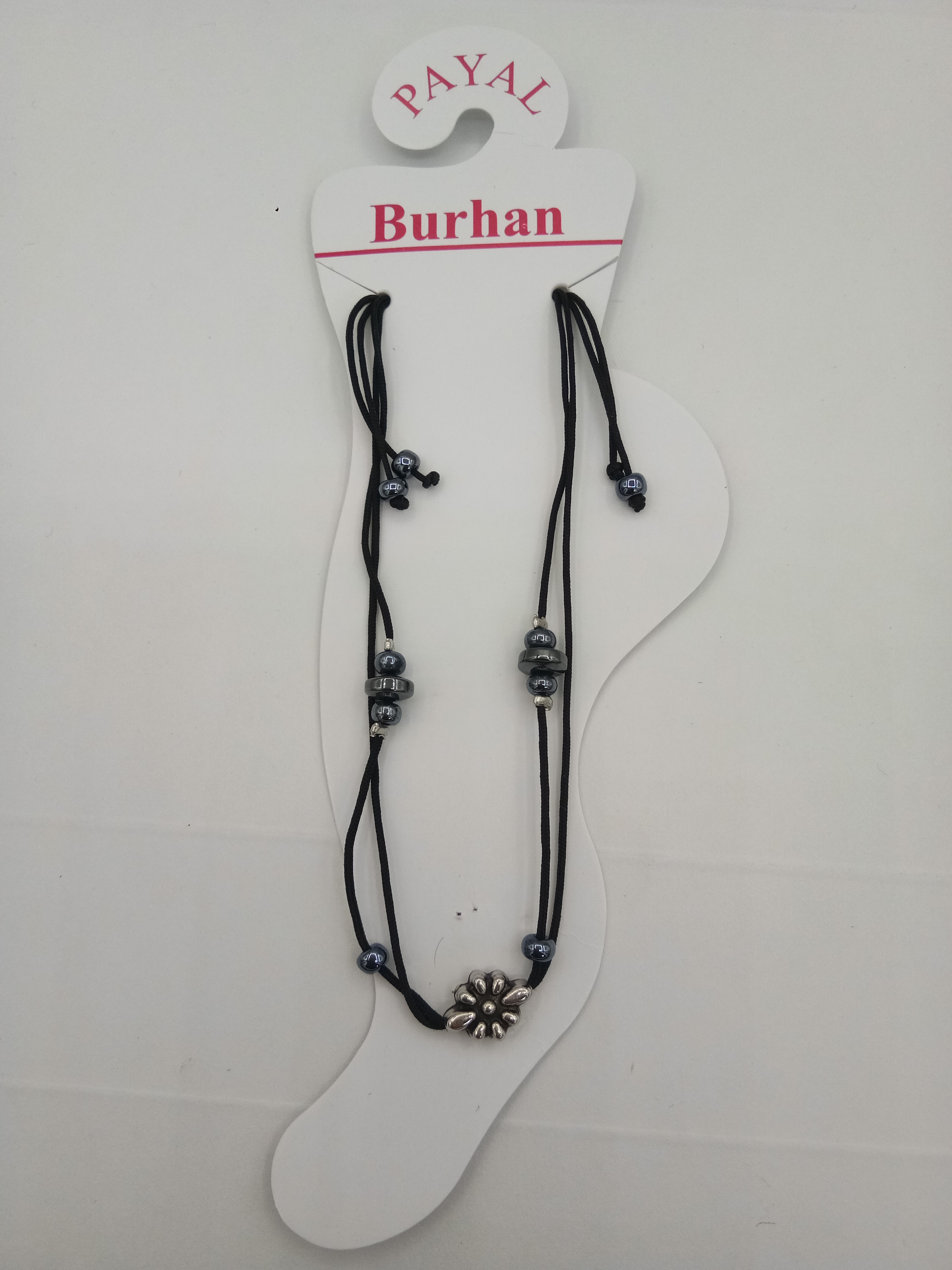 BLACK DHAGA PAYAL - 0252