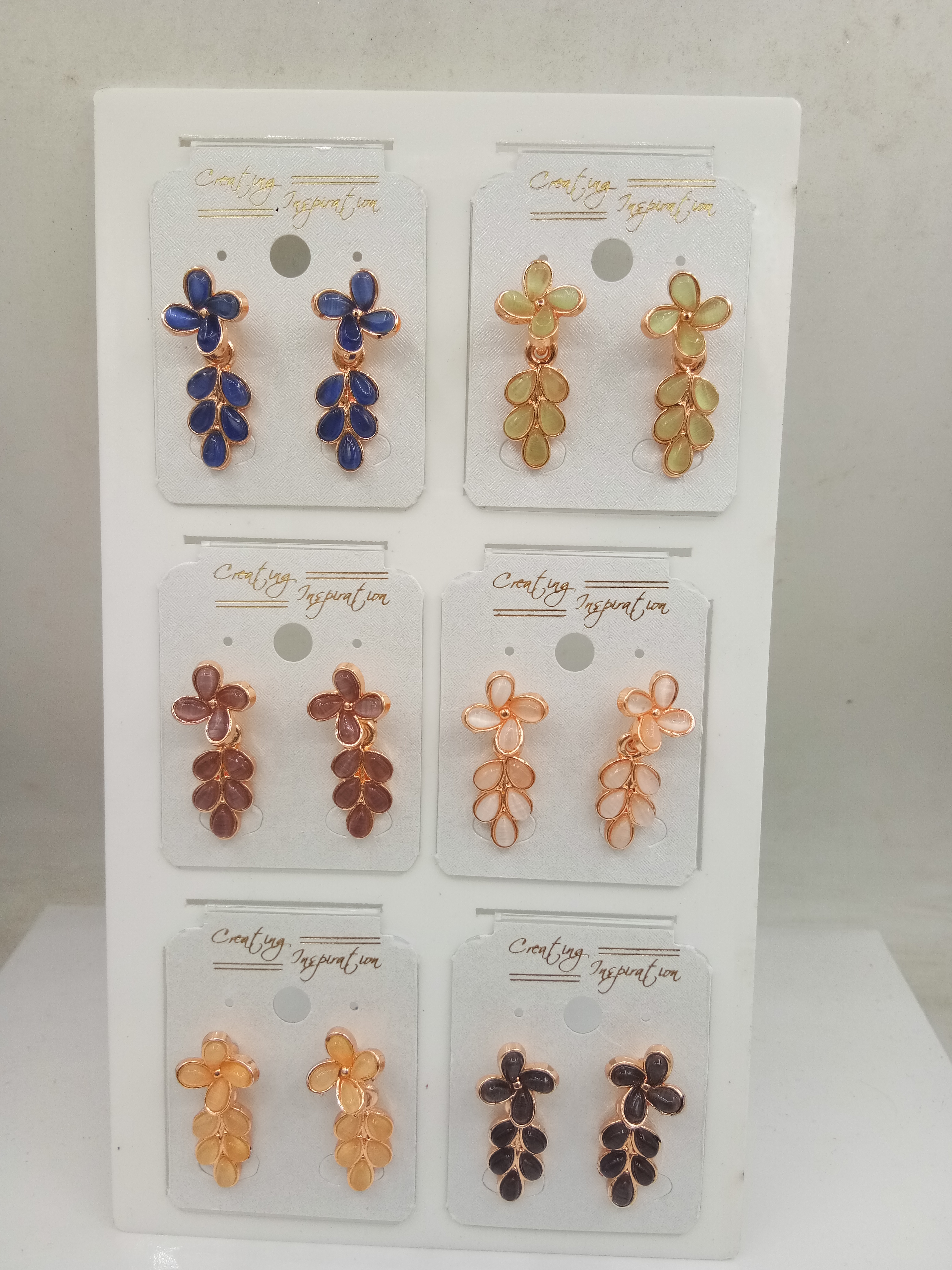 ROSE CLR MONALISA 6 PAIR TRAY TOPS - 1111964