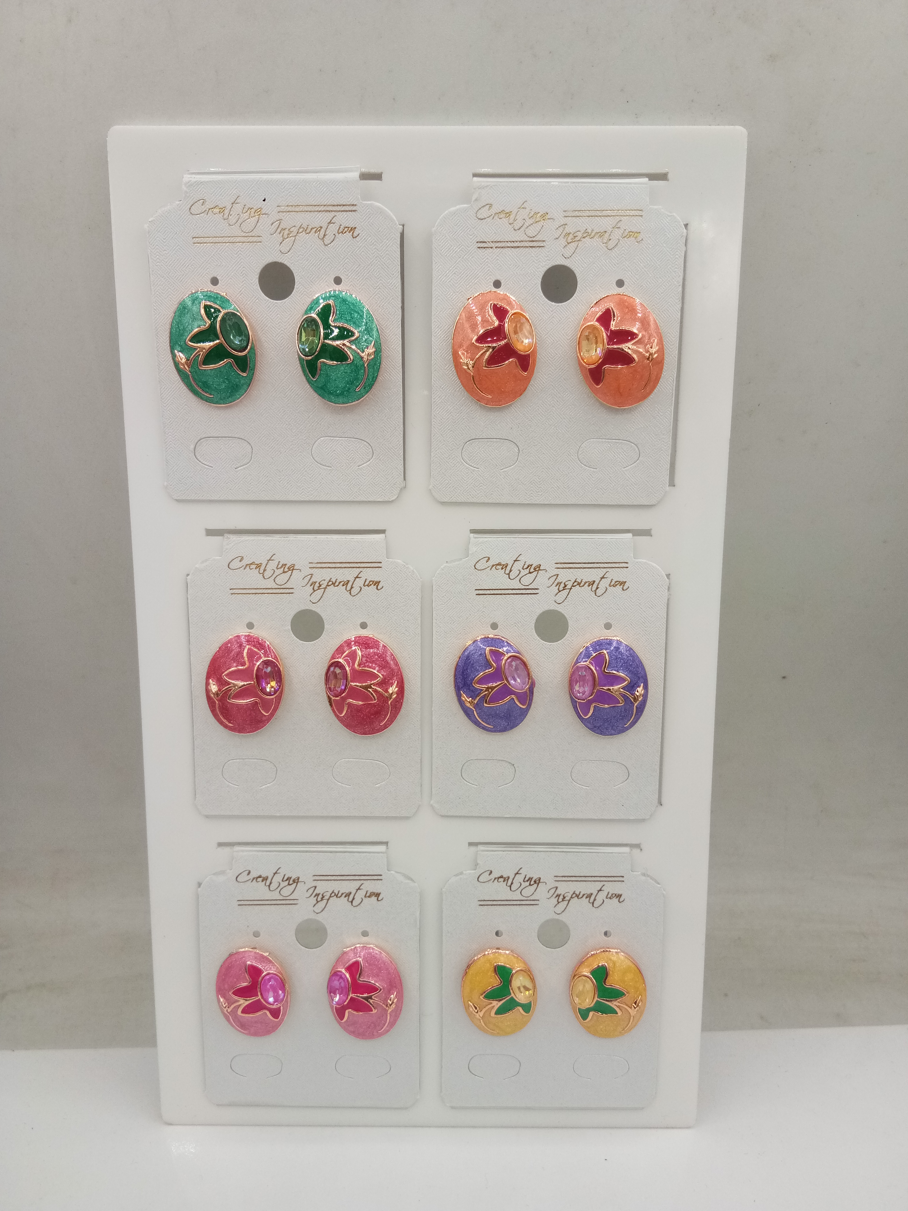 ROSE NEW PEARL CMN ASSST 6 PAIR TRAY TOPS - 1111988