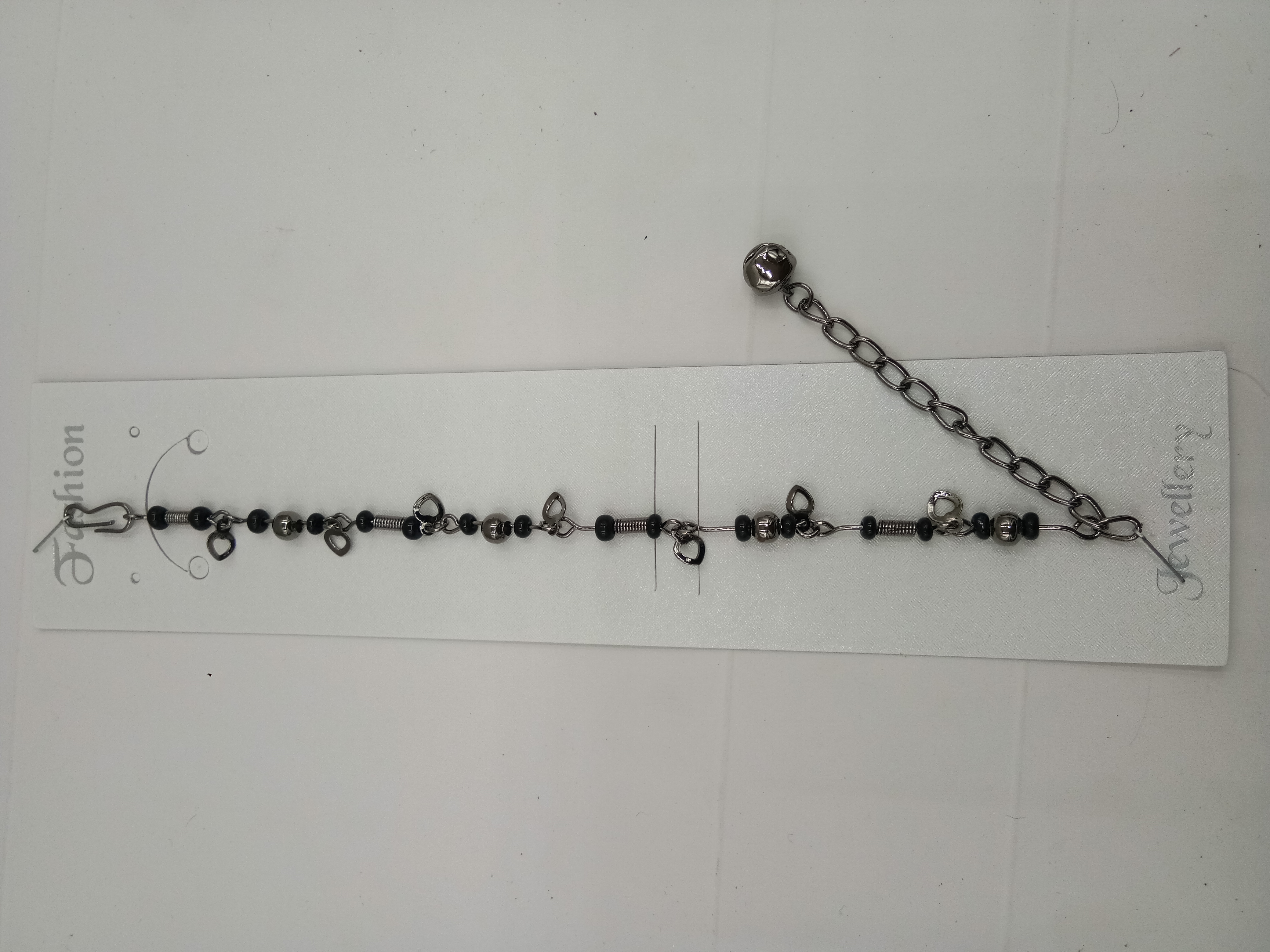 BLACK FANCY BRACELET - 0012