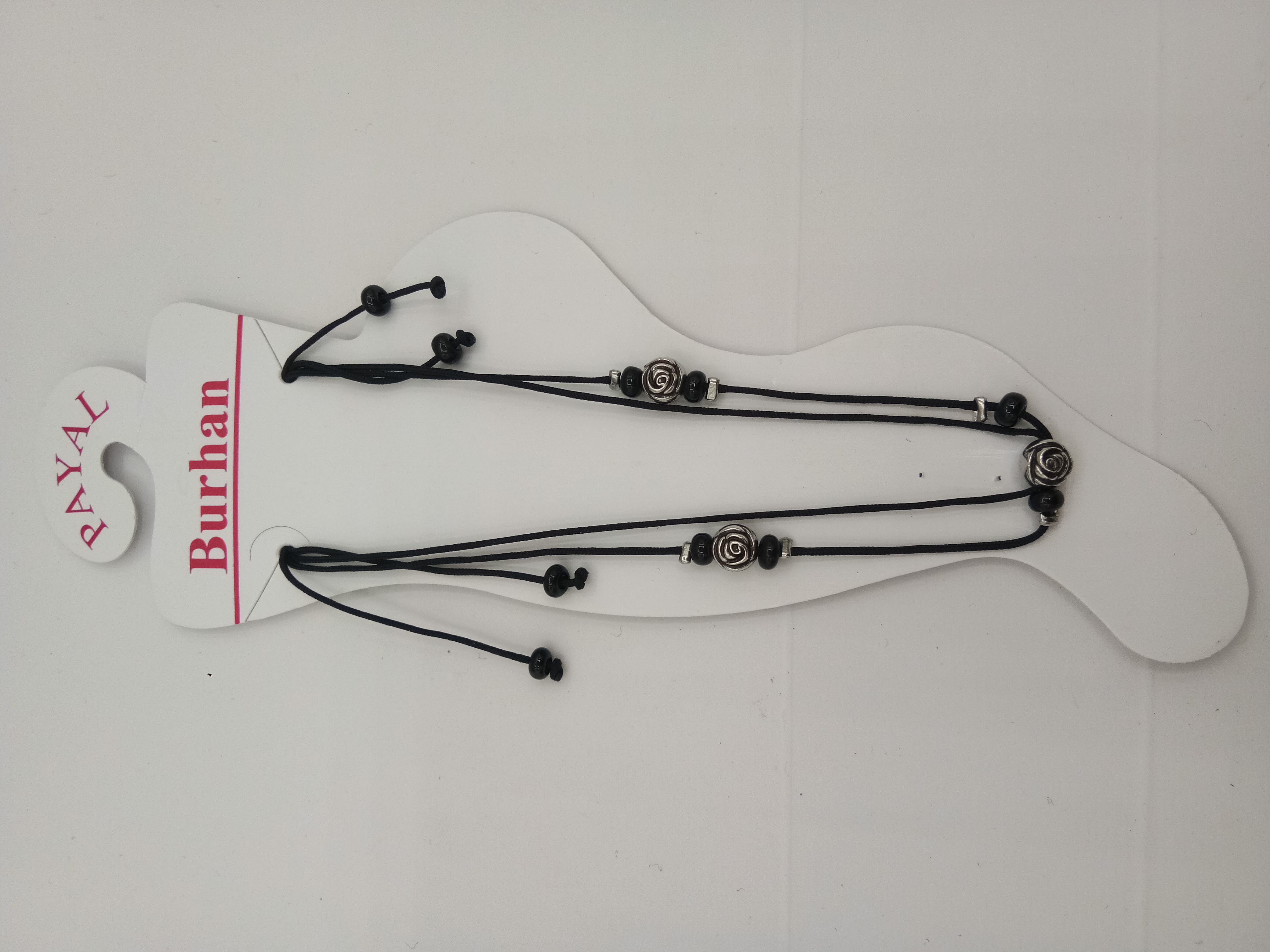 BLACK DHAGA PAYAL - 0245