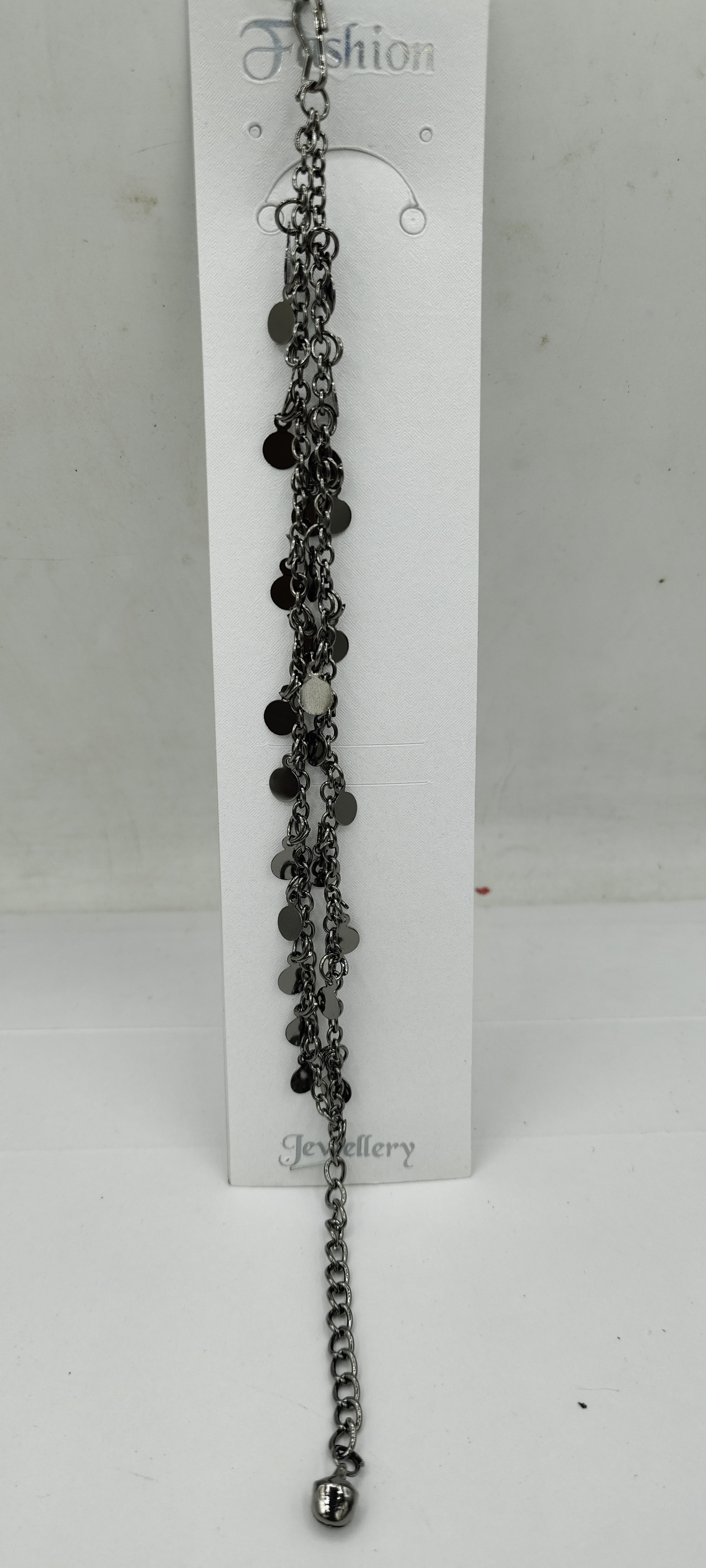 GUNMETAL BLACK BRACELET - B - 42