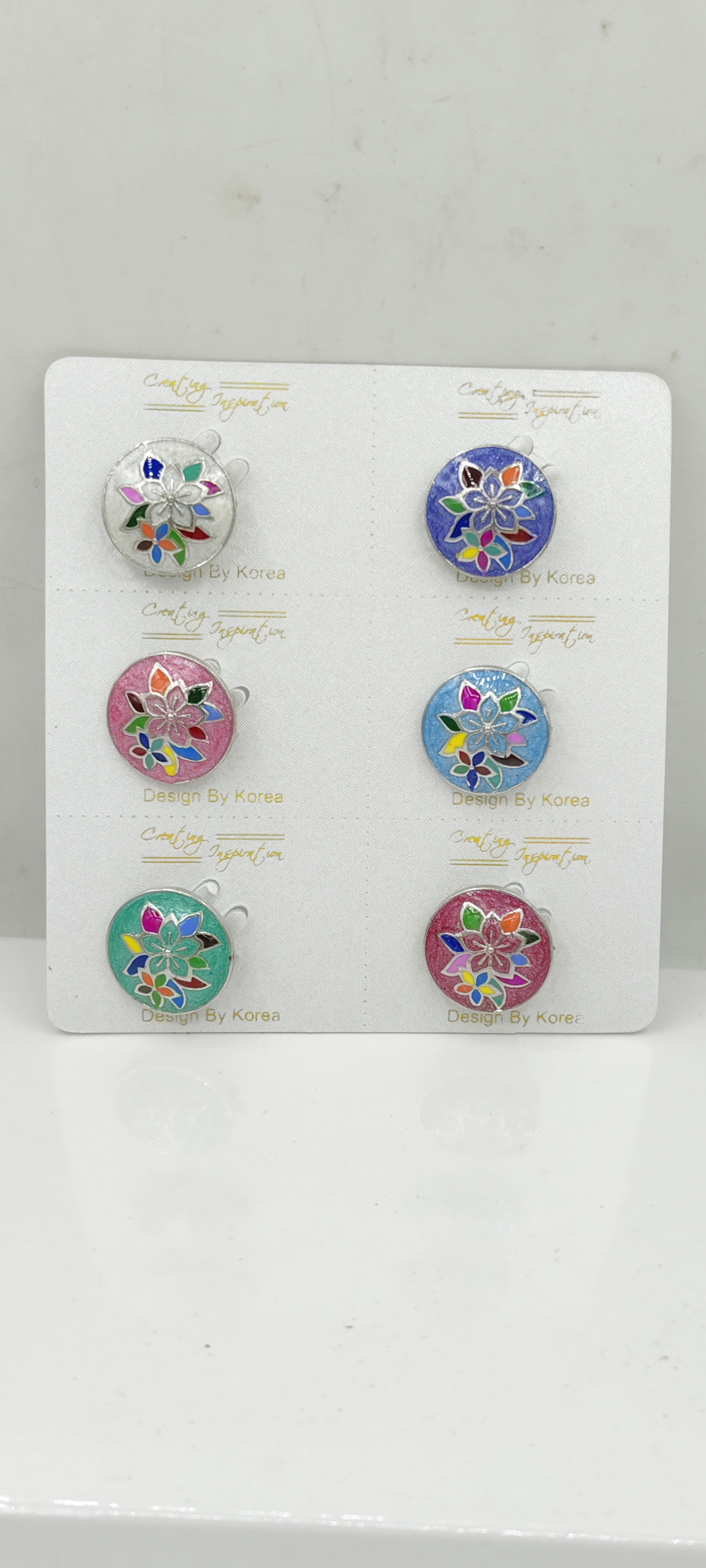 RODIUM NEW PEARL MULTI CMN BROOCH NS-BR-283