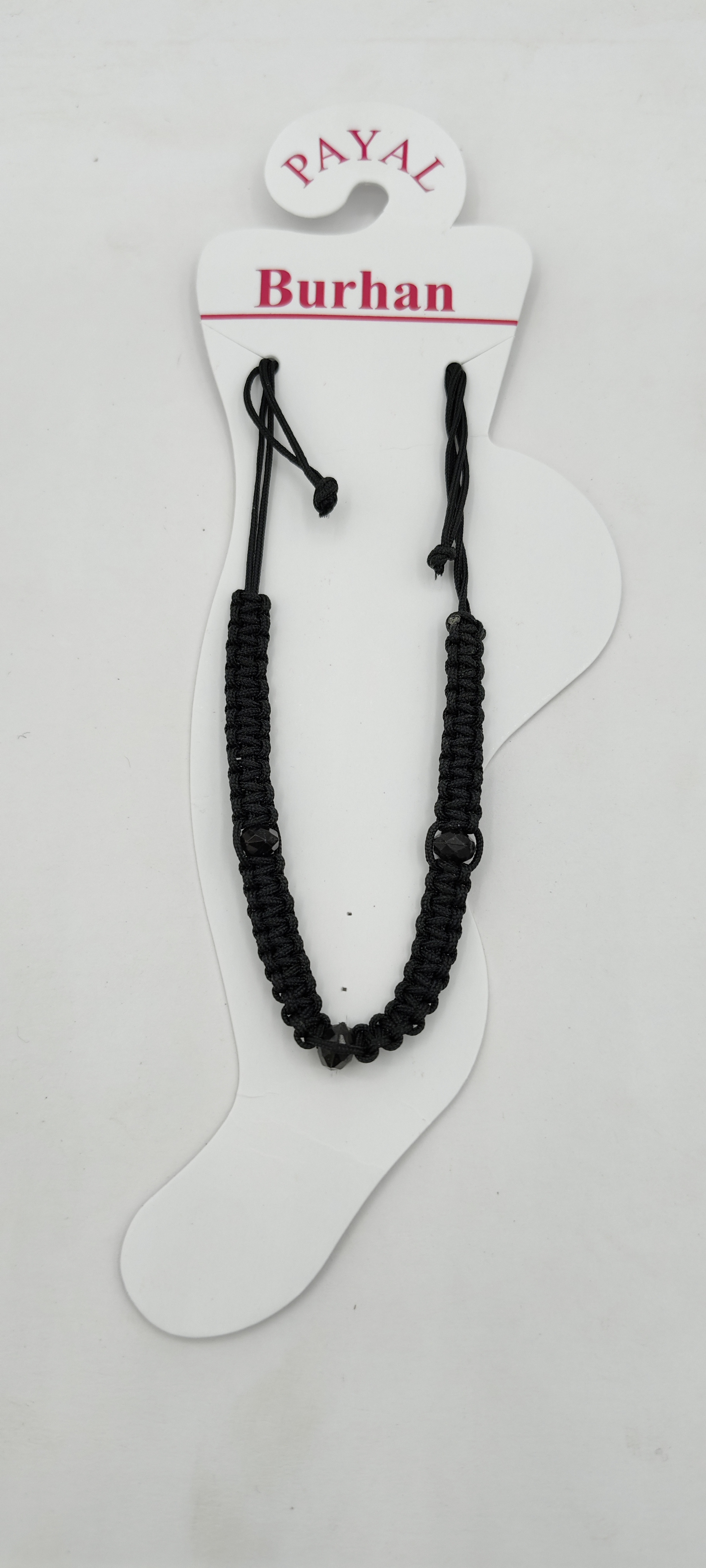 BLACK DHAGA PAYAL - 0246