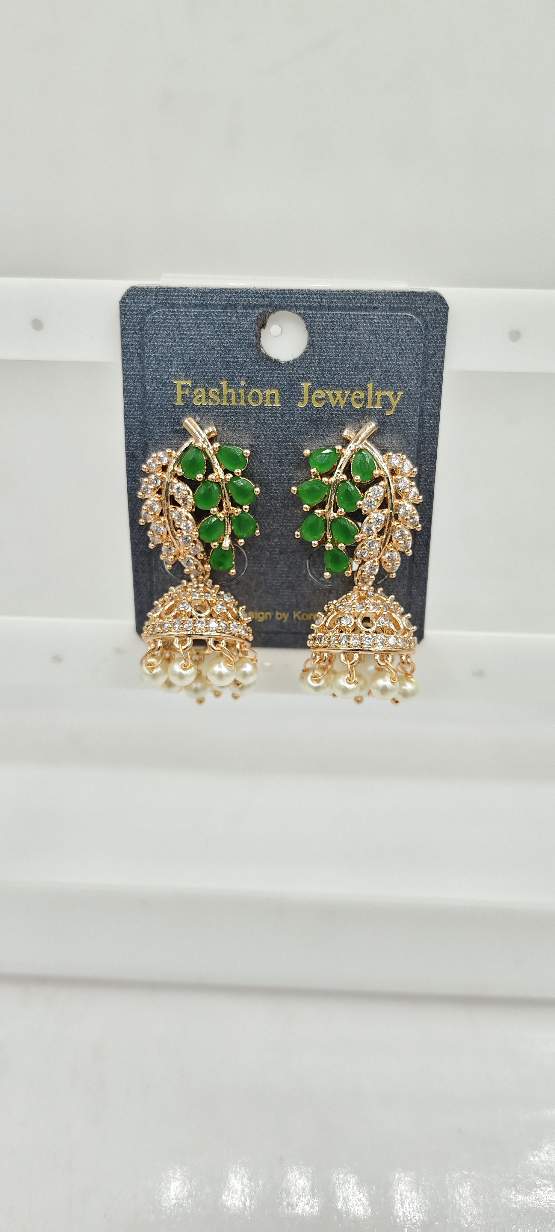 AD ROSE COLOR JHUMKI - 21316 NX