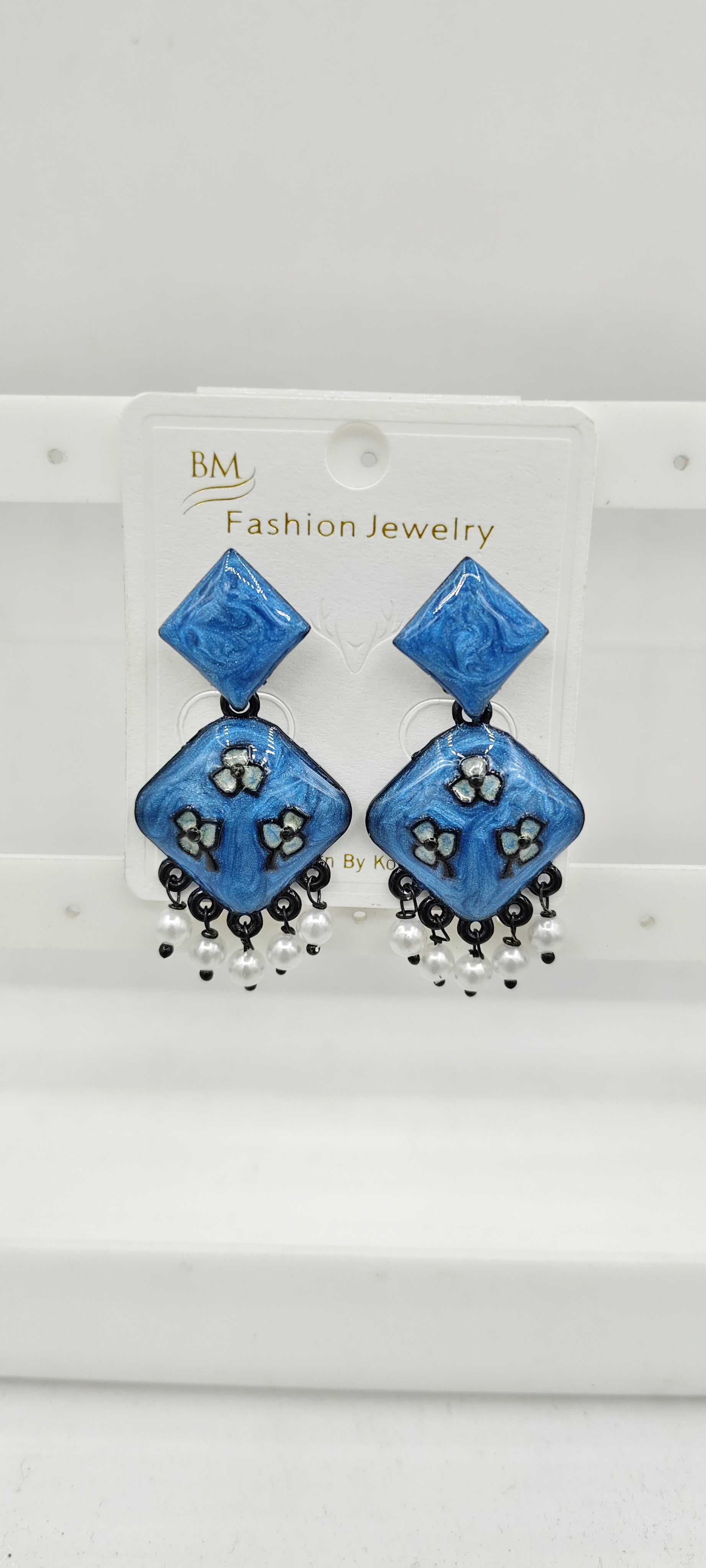 BLACK NEW PEARL CMN EARRINGS - 526994