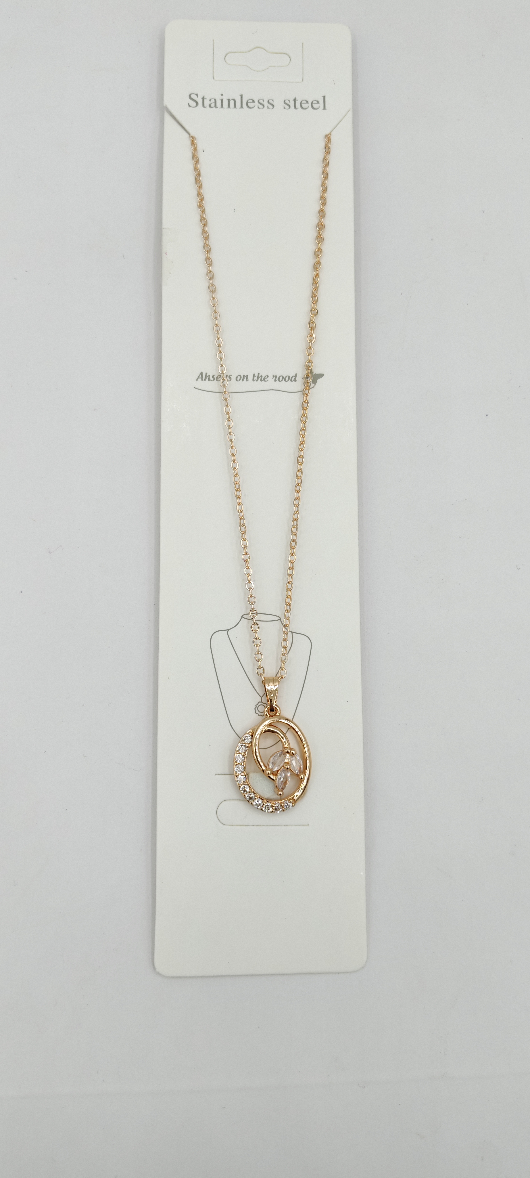 AD ROSE WHITE PENDANT - 07174 NX