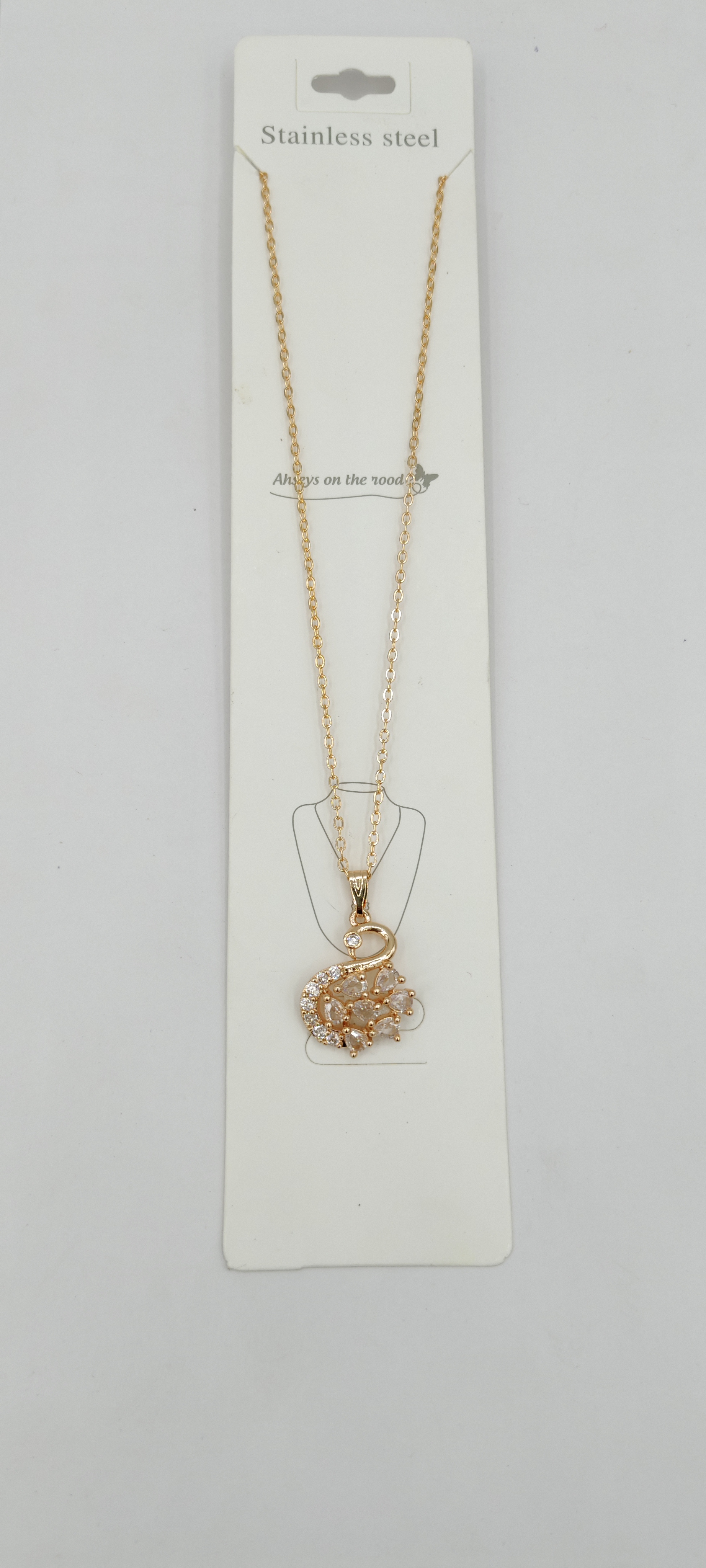 AD ROSE WHITE PENDANT - 07180 NX