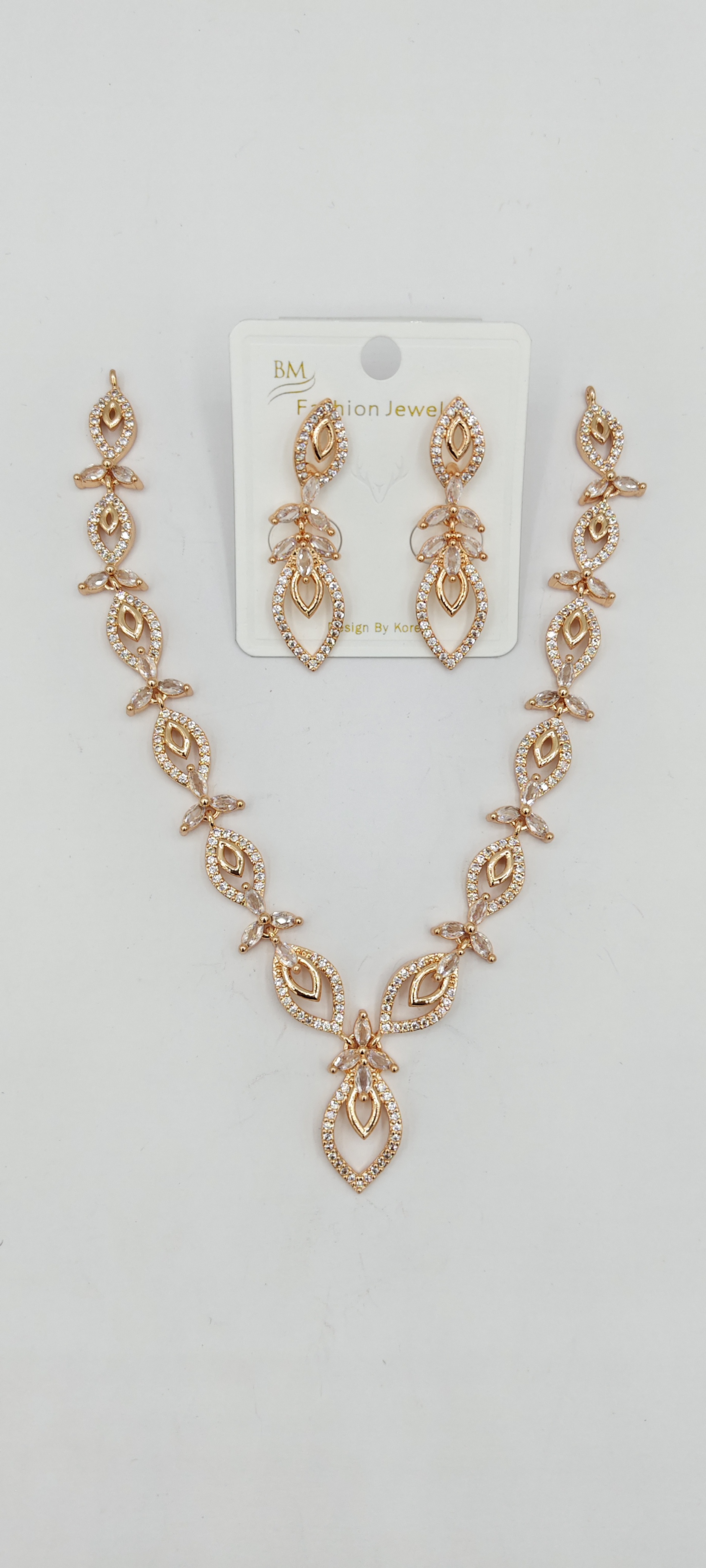 AD ROSE WHITE LINK SET - 92119 NX