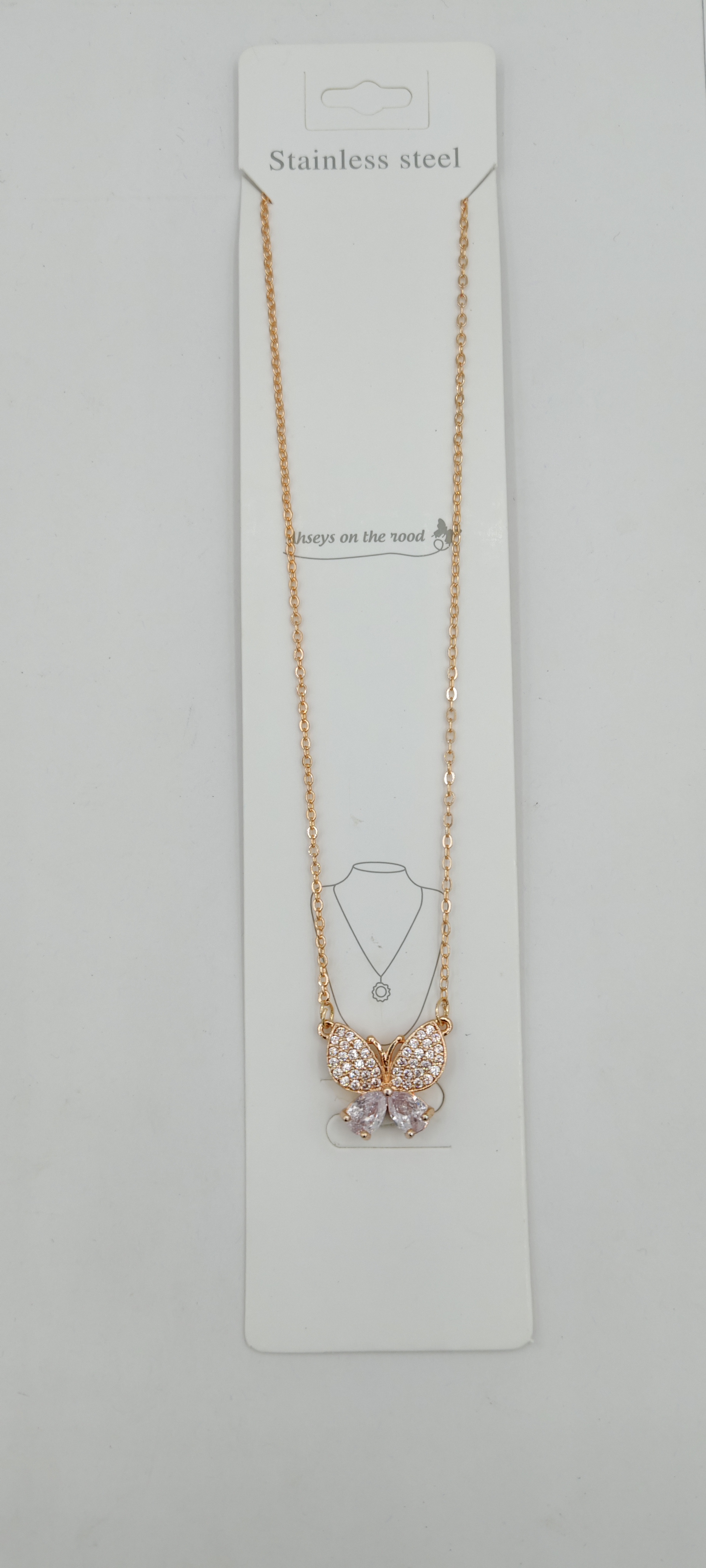 AD ROSE WHITE PENDENT - 07191 NX