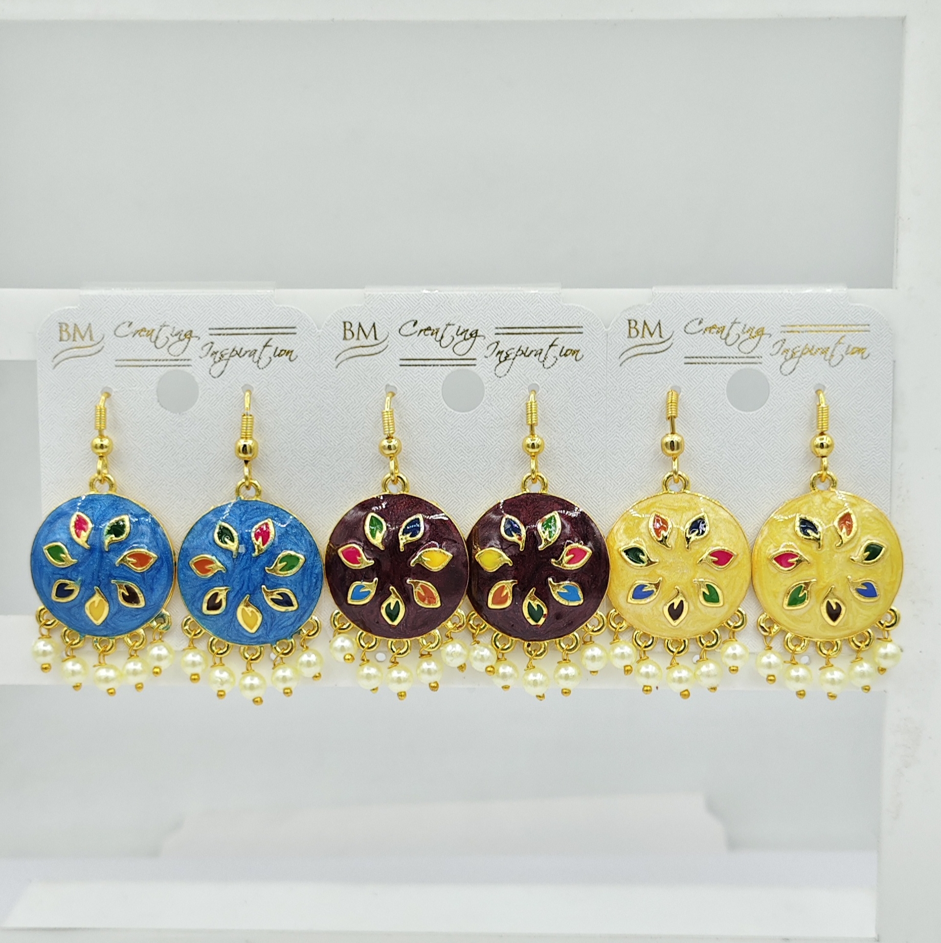 LG MULTI CMN 3 PAIR AKDA EARRINGS - 522556
