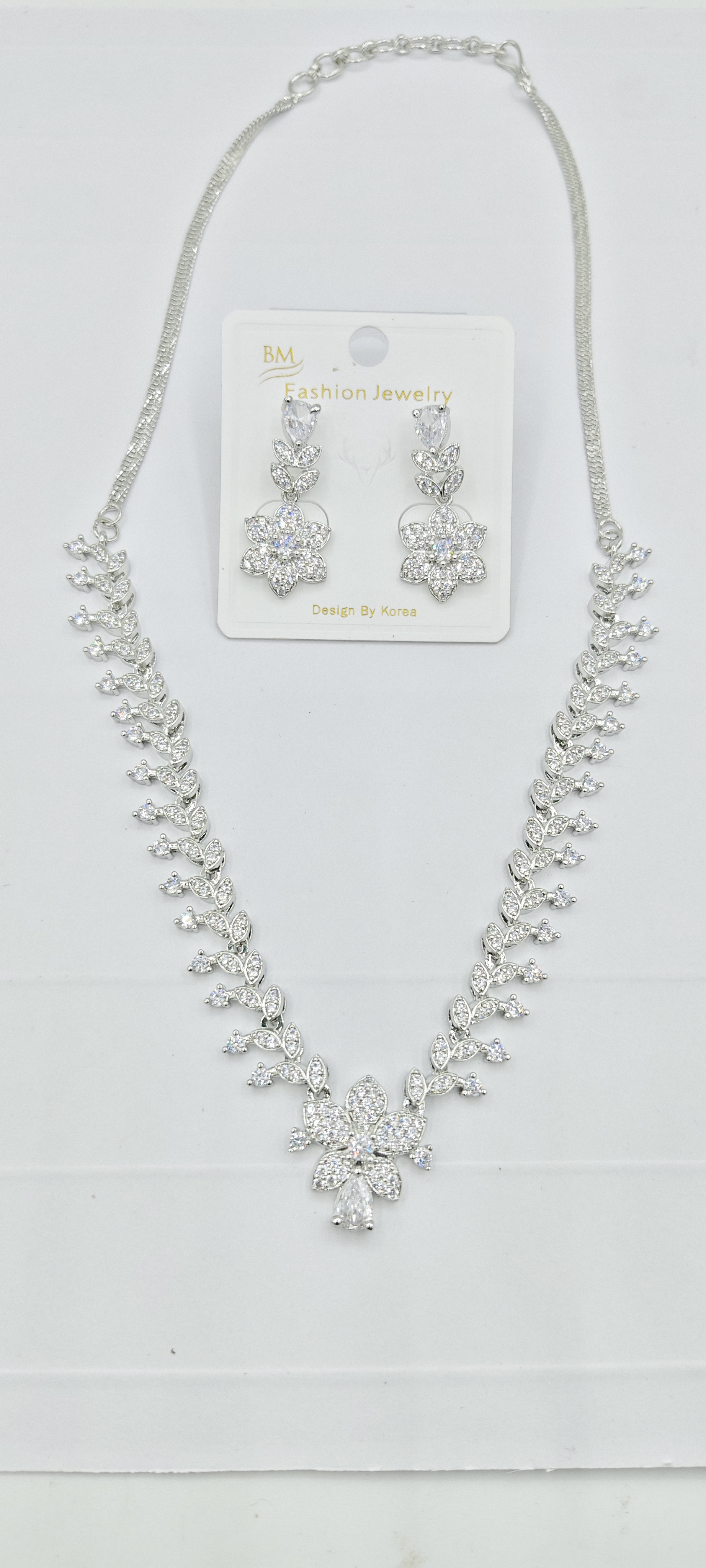 AD RODIUM WHITE LINK SET - 92153 NX